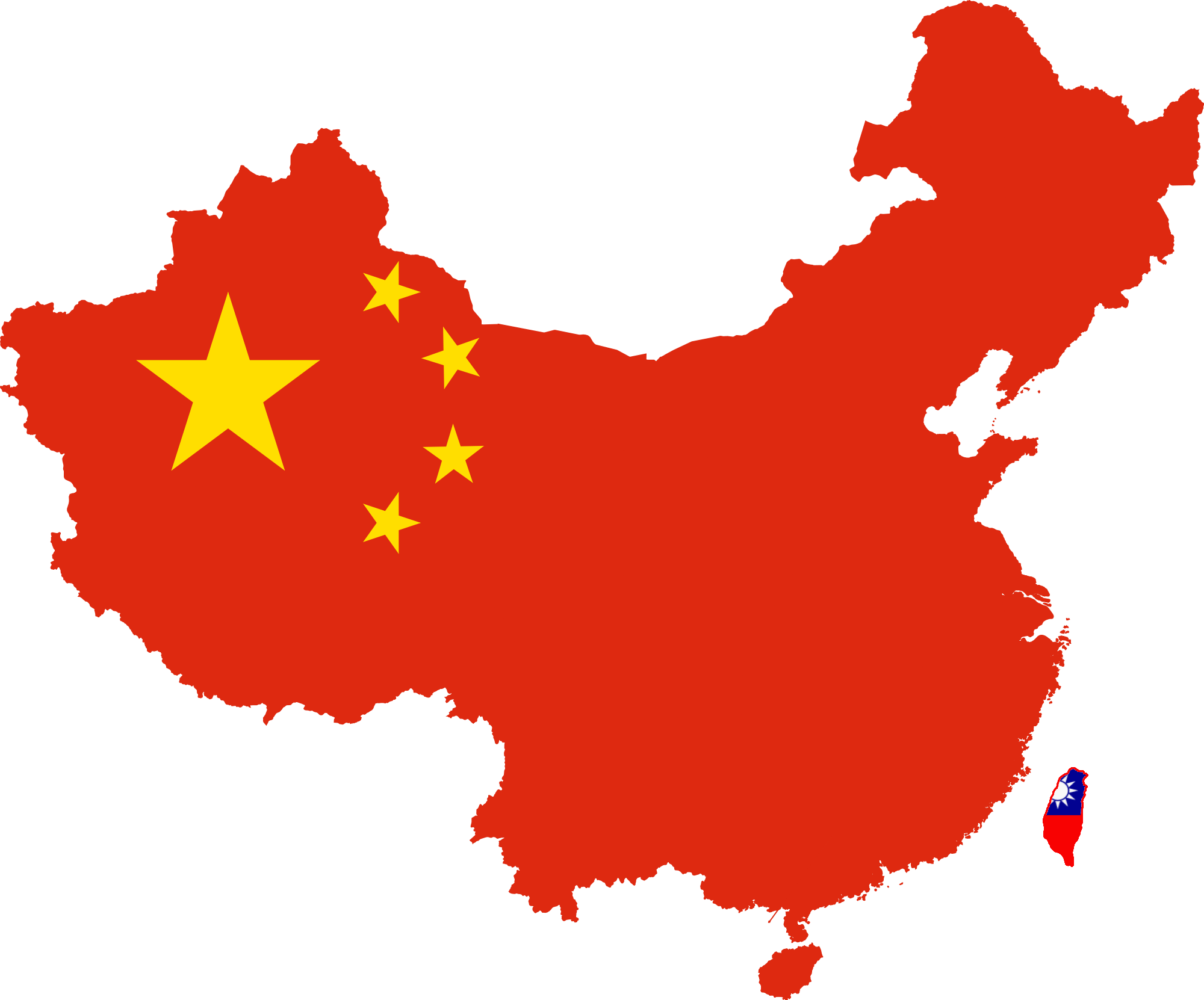 map of china