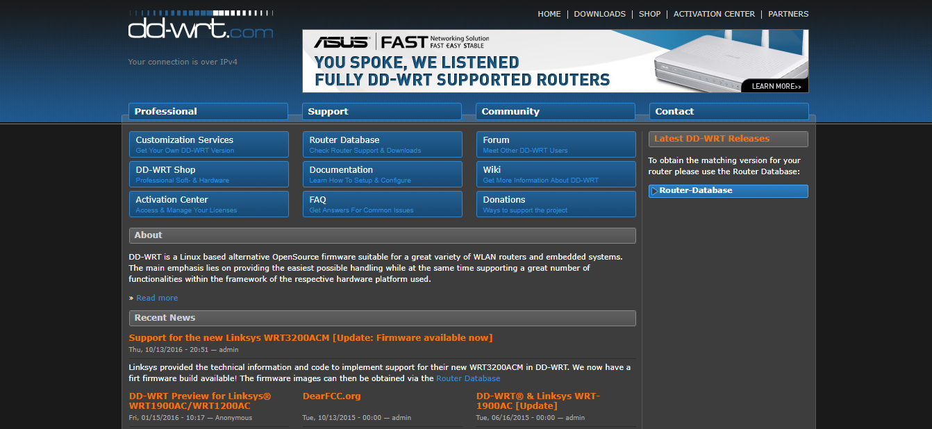 dd-wrt site