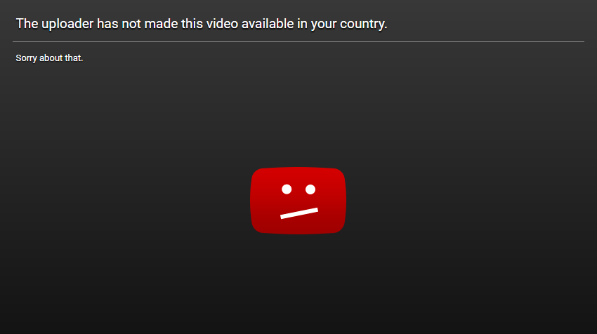 Countries that have YouTube blocked