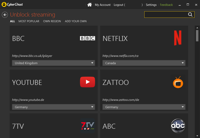 cyberghost streaming cyberghost streaming